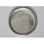 502# peelable Aluminium Foil container Lids , small full open tin can lid