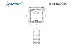 China KUFS2000C Insertion Ultrasonic Flow Meter Adopts Isolated Explosion Proof supplier
