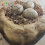 High Simulation Jurassic Park Dinosaur Egg Hatches In Museum Customization