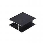 Factory Price Anodizing Black Aluminum window Frame Extrusions Sliding Window Profile