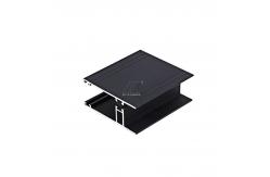 China Factory Price Anodizing Black Aluminum window Frame Extrusions Sliding Window Profile supplier