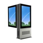 Waterproof Ip65 75in Floor Stand Digital Signage 3840x2160 for sale