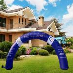 Modern Publicity inflatable arch with customized logo for sports events for sale