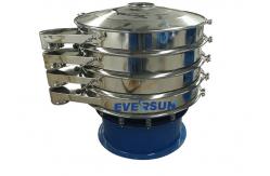 China Charcoal Sieving Carbon Steel Round Vibrating Screen supplier