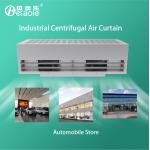 HVAC Centrifugal Industrial Air Curtains Wall Mounted Installation Height 6-8m For Stores for sale