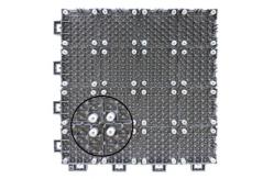 China Modular Pp Interlocking Sports Flooring IAAF ITF ISO14001 Apporved supplier