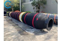 China 24inch Self Floating Rubber Dredging Hoses For Sand Slurry Water Vacuum supplier