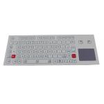 Ip65 Industrial Membrane 81 Key Keyboard With Touchpad & Keypad for sale