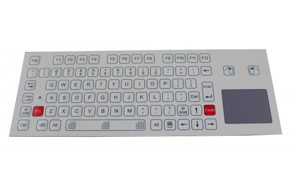 Ip65 Industrial Membrane 81 Key Keyboard With Touchpad & Keypad