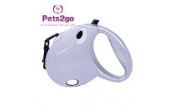 China Retractable Hands Free 5m Flexi Pet Leashes supplier