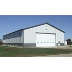 Pu Panel Warehouse Steel Structure Modern Galvanized Metal Construction Materials for sale