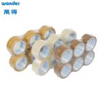 Sealing BOPP Self Adhesive Tape , Printed 3 Inch Bopp Tape with 76.2mm Inner Core for sale