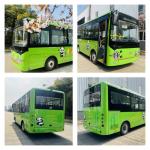 Battery Charging New Energy City Bus Electric Mini Bus LHD RHD 12 Seaters 6.6m for sale