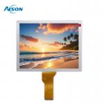 Sunlight Readable 8 inch 800x600 4:3 IPS TFT LCD Display With 50 Pin RGB Interface for sale