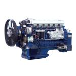 ISO9001 Wd615 Wd618 Wp10 WEICHAI Engine 160*65*97CM for sale