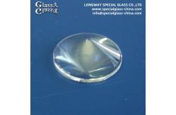 China Optically polishing Borosilicate Glass Led Lens For Spotlight supplier
