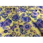 Spandex Elastane Sport Bra Fabric Paisley Printed Super Smoothly Hand Feel Warp Knit Colors for sale