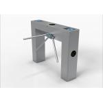 Unique Mechanical Stainless Steel Tripod Turnstile Gate For Hotel / Lobby for sale
