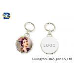 Beautiful Girl Image Custom 3D Keychain , Personalised 3D Keyrings MET Material