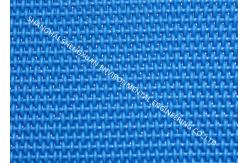 China Flat Surface Polyester Mesh Belt Plain Weave Heat Resistance For Sewage Treatment supplier