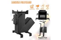 China Carbon Steel Fabrication Rocket Stove Metal Fab Products Customized supplier