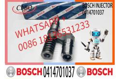 China ELIC Excavator 0414701037 0414701062 1766549 Engine Common Rail Fuel Injector supplier