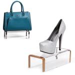 Shoe Point Of Purchase Pop Display Retail Store Bag Rack And Shoe Rack for sale