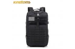 China Oxford Black Tactical assault backpack 45L Molle System With Heavy Duty Zipper supplier
