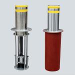 Flexible Stainless Steel Automatic Rising Bollards Road Safety Smart Parking System for sale