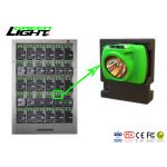 30 Units Charger Rack Coal Miner Cap Lights With Power Switch Indication Light for sale