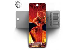 China PET 3D Lenticular Personalised Book Marks  With CMYK Printing 0.65 Mm Thickness supplier