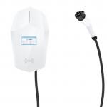 4.3 Inch LCD 7kw Wallbox Electric Car Charger With GB 7-Hole Plug for sale