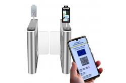 China C19 Eu Digital Face Recognition Temperature Scanner Italia Green Pass Scanner supplier