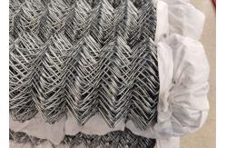 China Hot Dipped Galvanized Steel Chain Link Fence 2.5mm For Warehouse Partitions supplier