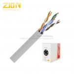 UTP CAT5E Network Cable Copper Clad Aluminum with PVC Jacket  for Fast Ethernet for sale