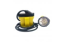 China 22hrs Corded Underground Mining Cap Lamps LED 385lum Waterproof IP68 supplier