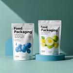 Food Packaging Bag Custom Sizes Sustainable Material For Snack / Coffee / Dry Food for sale