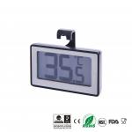 Black Fridge Freezer Alarm Thermometer , Digital Fridge Thermometer -22℉ - 122℉ for sale