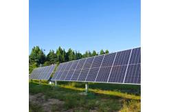 China 100 Modular Horizontal Single Axis Solar Tracker With Simple Structure supplier