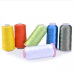 Dyed Polyester Embroidery Thread 5000m  75D 108D 120D 150D 300D for sale