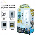32-Inch Wave Crystal Display Phone Case Printing Vending Machine for Huawei Touch Screen Display for sale