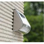 3.2V 9PCS SMD2835 LED Solar Wall Light With Sensor for sale