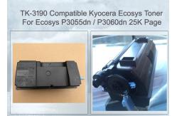 China 25000 Pages Kyocera ECOSYS Toner P3060dn / P3055dn Printers Toner Cartridge TK3190 supplier