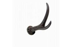 China Deer Antler Cast Iron Wall Hooks Cast Iron Crafts Rust supplier