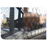 Decorative Type Wire Rope Mesh Railing Fence Stainless Steel Ferruled for sale
