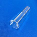 Quartz Glass Laser Spare Parts Customize High Purity Quartz Flow Tube for sale