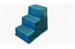 China 12 Inches Height Custom Plastic Step Stool With Customizable Design Step 1 supplier
