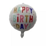 Wholesal Competitive Price 18 Inch Round Balloons Happy Birthday Decorative Foil Balloons for sale