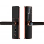 Smart Home Door Lock S811 September Promotion with Wifi APP Control and Fingerprint Key Password Card for sale