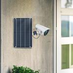 6W Monocrystalline Rigid Solar Panels IP67 Waterproof For Smart Phone IP Camera